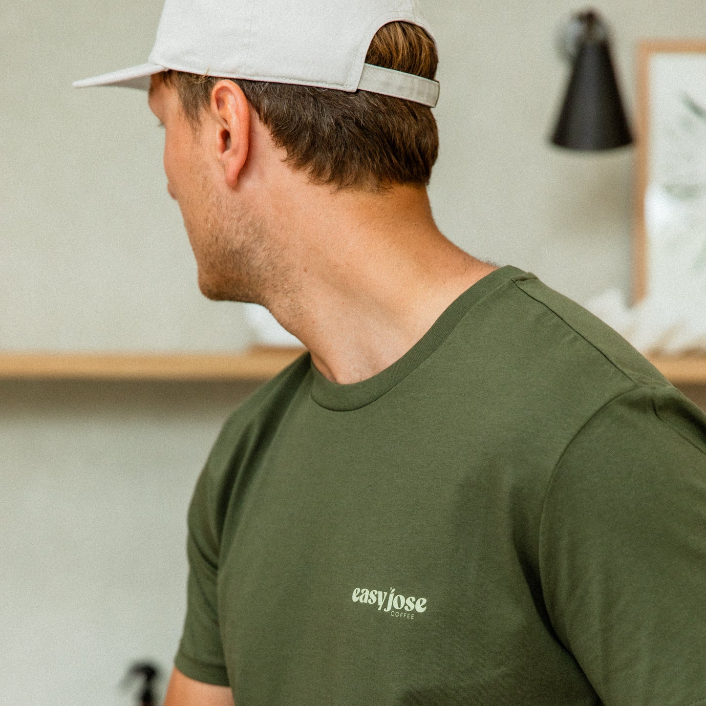 Oat White Cotton Cap