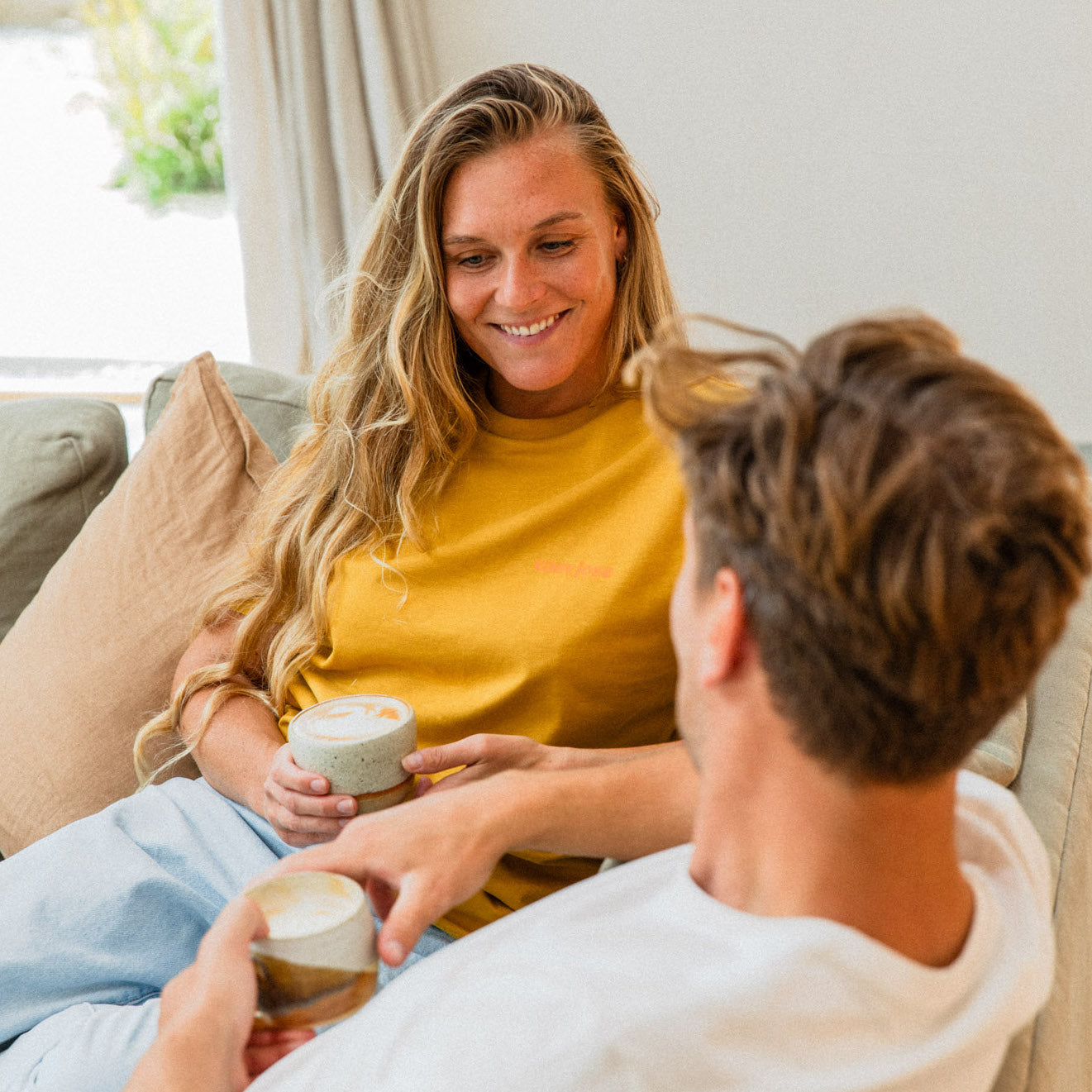 Sunray Yellow Organic Tee