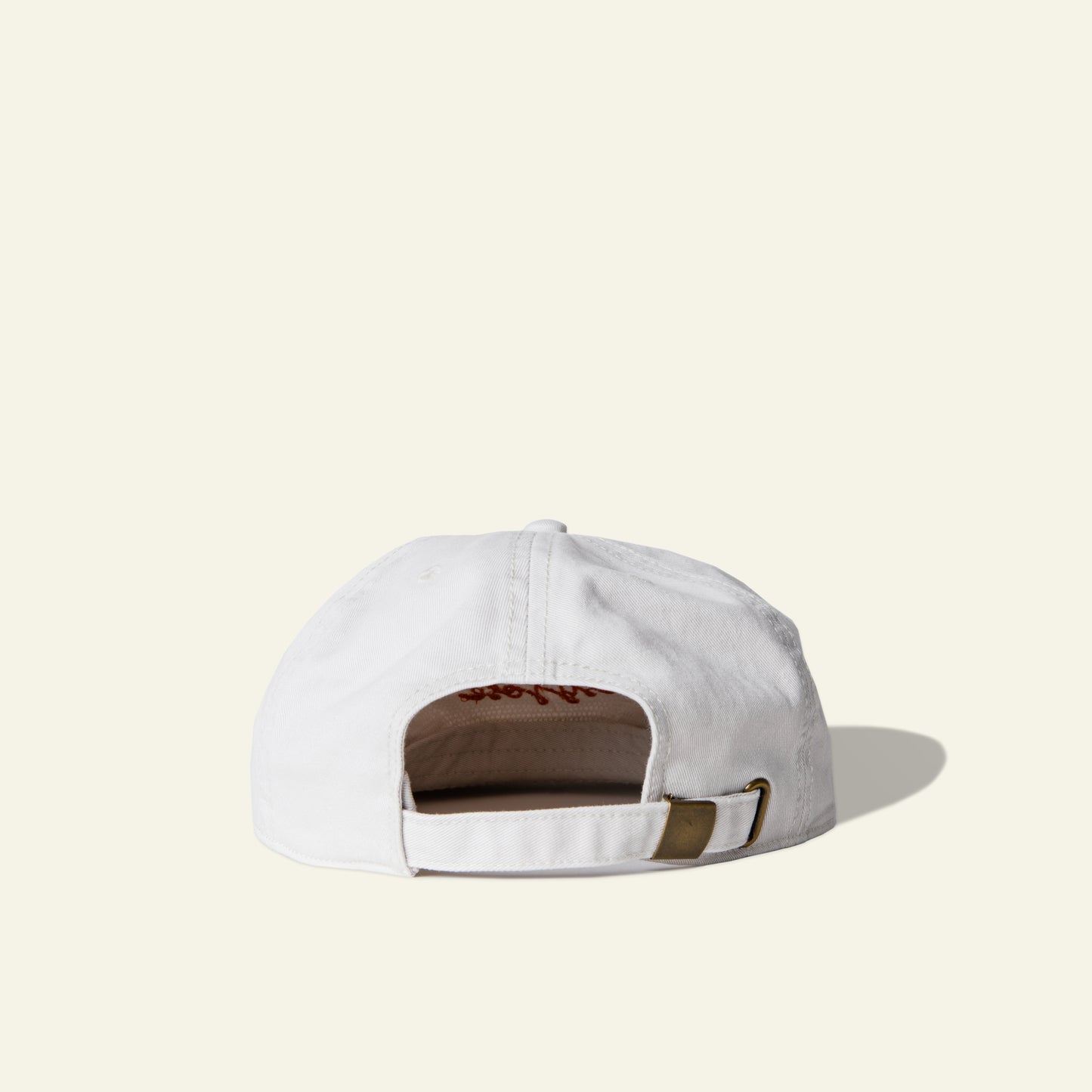 Oat White Cotton Cap