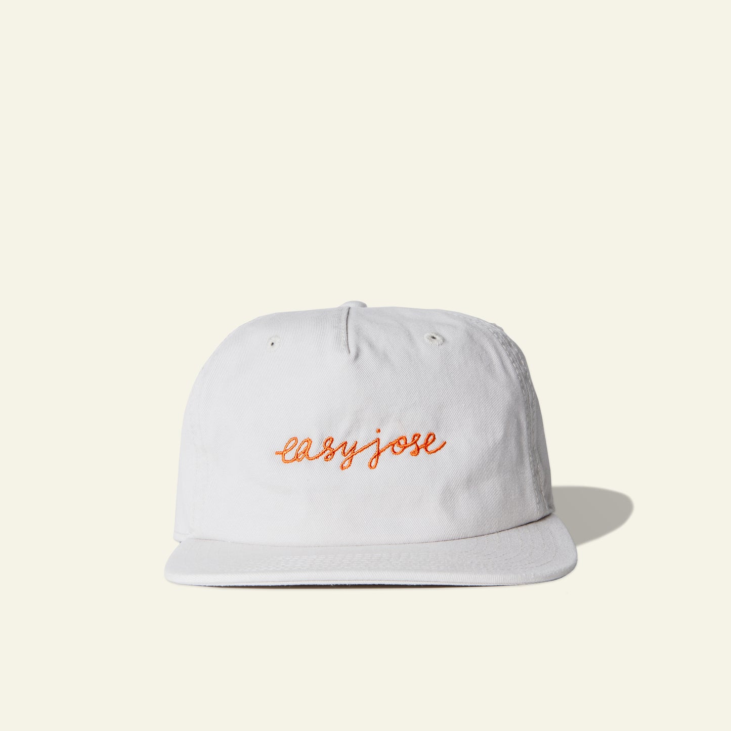 Oat White Cotton Cap
