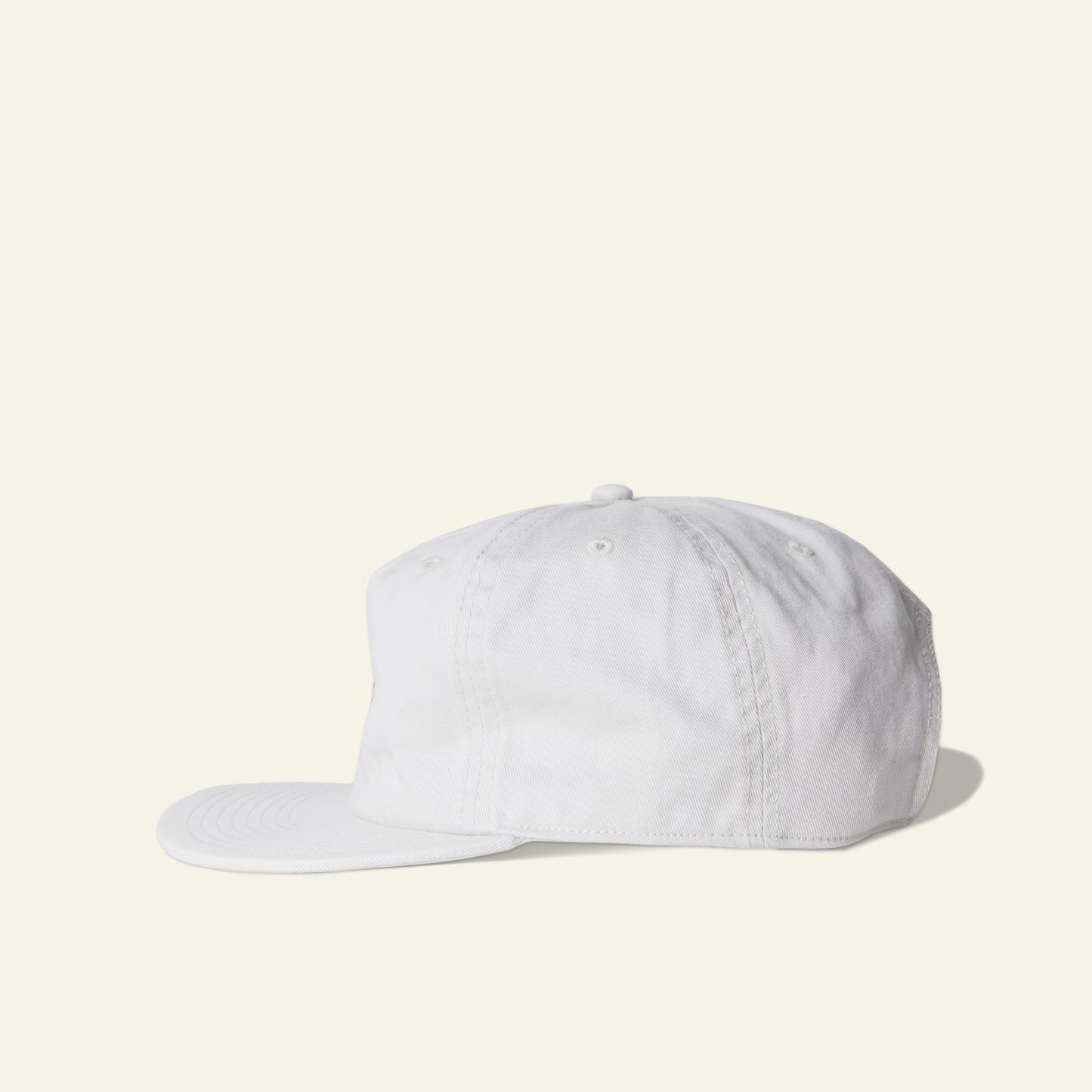 Oat White Cotton Cap